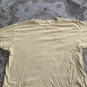 brandy melville barely worn honey tee